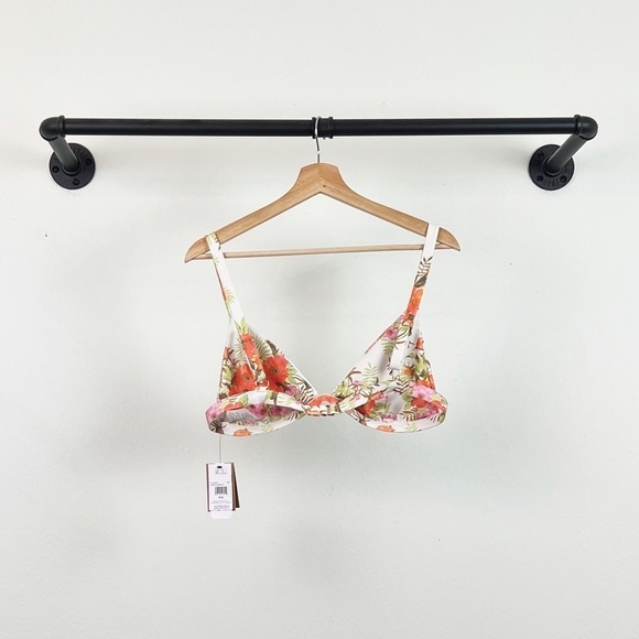 NWT Volcom Desert Blooms Triangle Bikini Top - Picture 8 of 9